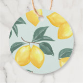 Lemon Citrus Hartelijk dank voor het Label van Gif (Achterkant)