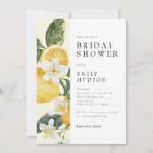 Lemon Citrus Main Squeeze Vrijgezellenfeest Kaart (Voorkant)