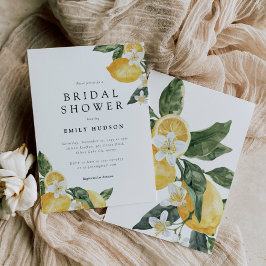 Lemon Citrus Main Squeeze Vrijgezellenfeest Kaart