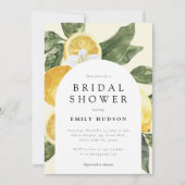 Lemon Citrus Main Squeeze Vrijgezellenfeest Kaart (Voorkant)