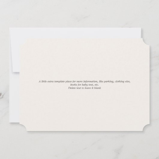 Lemon Citrus Mama's Main Squeeze Green Baby shower Kaart (Achterkant)