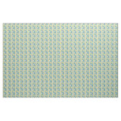Lemon Citrus Mint Floral Stof (Yard (91,4 cm))