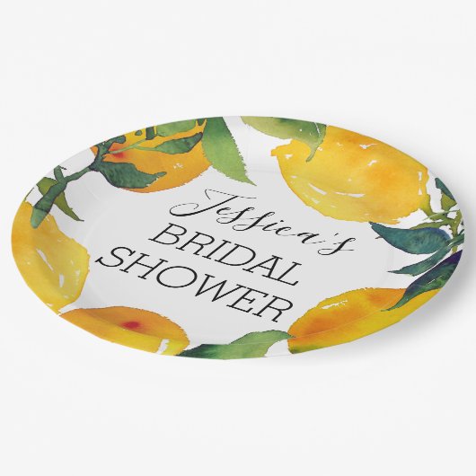 Lemon Citrus Paper Bord (Gekanteld)