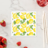 Lemon Citrus Pattern Servet (Insitu)