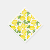 Lemon Citrus Pattern Servet (Hoek)