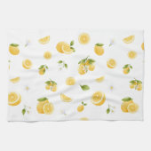 Lemon Citrus Pattern Theedoek (Horizontaal)