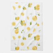 Lemon Citrus Pattern Theedoek (Verticaal)