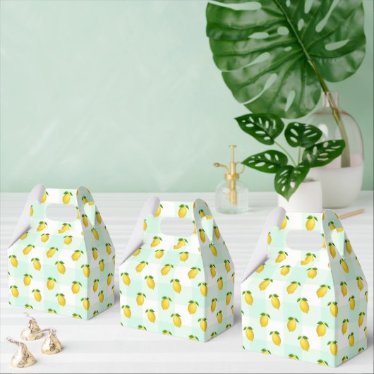 Lemon Citrus Summer Birthday Bedankdoosjes (Meervoudige)
