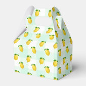 Lemon Citrus Summer Birthday Bedankdoosjes (Achterkant)