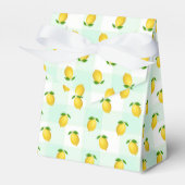 Lemon Citrus Summer Birthday Bedankdoosjes (Voorkant Zijde)