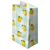 Lemon Citrus Summer Birthday Klein Cadeauzakje (Voorkant Gekanteld)