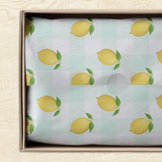 Lemon Citrus Summer Birthday Tissuepapier