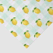 Lemon Citrus Summer Birthday Tissuepapier (Detail)