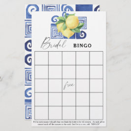Lemon Citrus - Vrijgezellenfeest bingo
