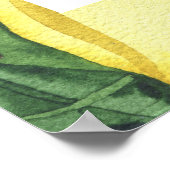 Lemon Citrus - vrijgezellenfeest-welkomstteken Poster (Hoek)