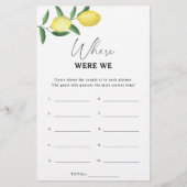 Lemon Citrus - Waar waren we vrijgezellenfeest? (Voorkant)