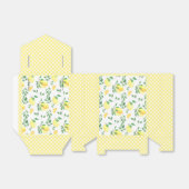 Lemon Citrus Waterverf Bedankdoosjes (Uitgevouwen)