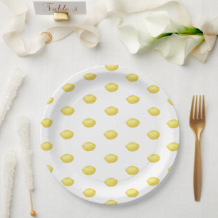 Lemon Citrus - Wedding Papieren Bordje