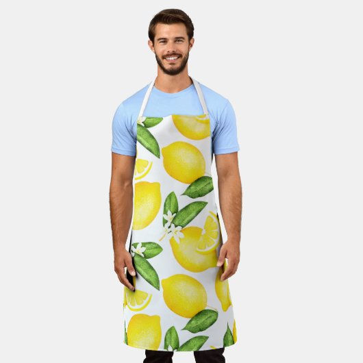 Lemon Citrus White Schort (Gedragen)