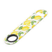 Lemon Citrus White Speed Flessenopener (Voorkant Gekanteld)