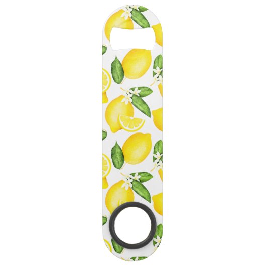 Lemon Citrus White Speed Flessenopener (Voorkant)