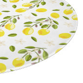Lemon, Citrus Yellow en Green Snijplank (Hoek)