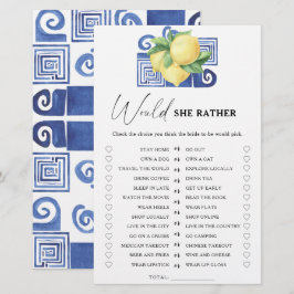 Lemon Citrus - Zou ze liever vrijgezellenfeest spe