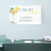 Lemon cocktail A tini bit Older 30th Birthday  Spandoek (Beurs)