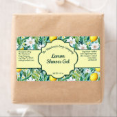 Lemon Cosmetics Jar Label - 1 (Insitu)