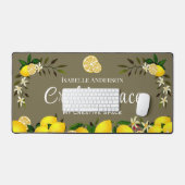 Lemon Craft Ash Grey Bureaumat (Keyboard & Muis)