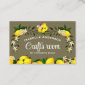 Lemon Craft Ash Grey Visitekaartje (Voorkant)