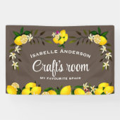 Lemon Craft Bruin Spandoek (Horizontaal)