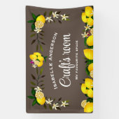 Lemon Craft Bruin Spandoek (Verticaal)