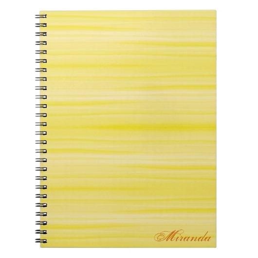 Lemon Crush Notitieboek (Voorkant)