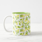 Lemon cup tweekleurige koffiemok (Links)