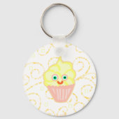 Lemon Cupcake Buddy! Sleutelhanger (Voorkant)