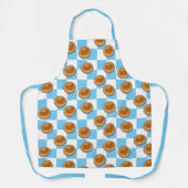 Lemon Curd Kolaches op Checks schort (Voorkant)