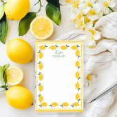 Lemon CUSTOM NAME Schattige TO-DO boodschappenlijs Post-it® Notes