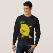 Lemon Dabbing Lemon Fruit Love Lemons Trui (Voorkant volledig)