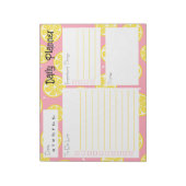 Lemon Daily Planner Notitieblok (Linkerzijde)