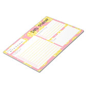 Lemon Daily Planner Notitieblok (Schuin)