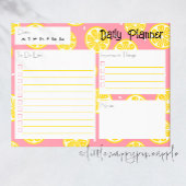 Lemon Daily Planner Notitieblok