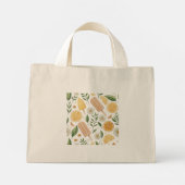 Lemon Daisy Tiny Tote – Mini Bloemtas Bag (Achterkant)