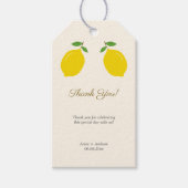 Lemon Dank Je Cadeaulabel (Voorkant)