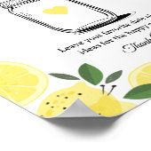 Lemon Date Jar Ideas Sign Printable Sign Poster (Hoek)