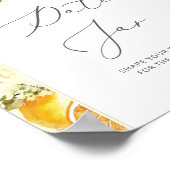 Lemon date nachtideeën. Datum jar bridal game Poster (Hoek)