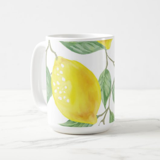 Lemon Design Kitchen Koffiemok (Voorkant links)