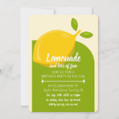 Lemon Design, limonade en veel leuke verjaardagen Kaart (Voorkant)
