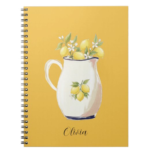 Lemon Design Notitieboek (Voorkant)