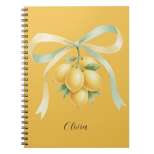 Lemon Design Notitieboek (Voorkant)